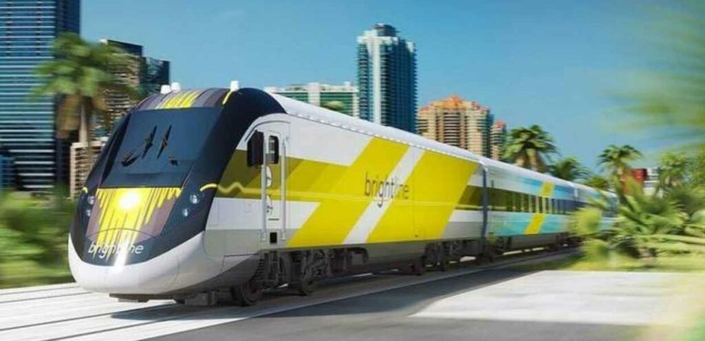 Presentan el nuevo tren que unirá Miami y Orlando