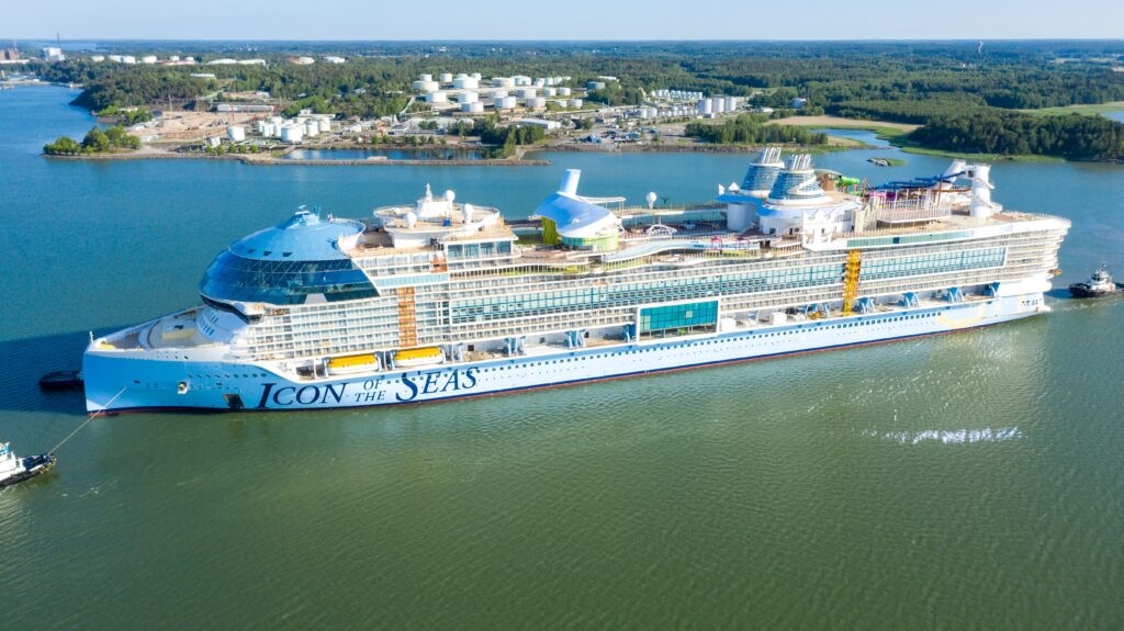 Crucero más grande del mundo en playas de Miami