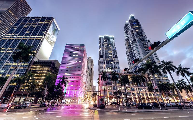 Calles en Miami