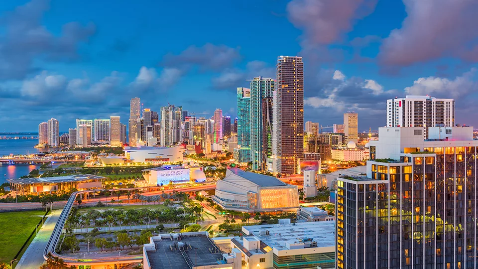 Balcón desde el que se observan las mejores zonas para invertir en Miami